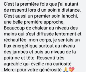 Témoignage L